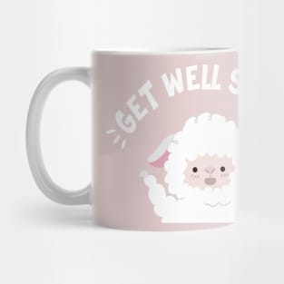 get well soon sheep Mug